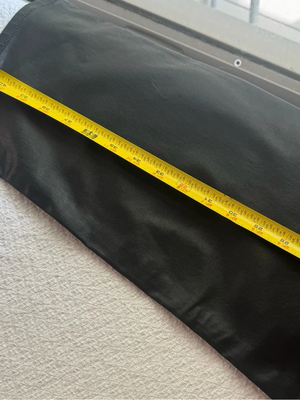 GAP Black Faux Leather High-Rise '90s Style Pants